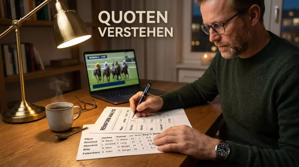 Quoten bei Pferdewetten verstehen