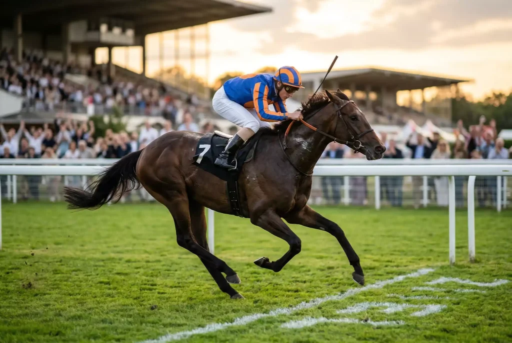 Siegwette bei Pferdewetten erklärt