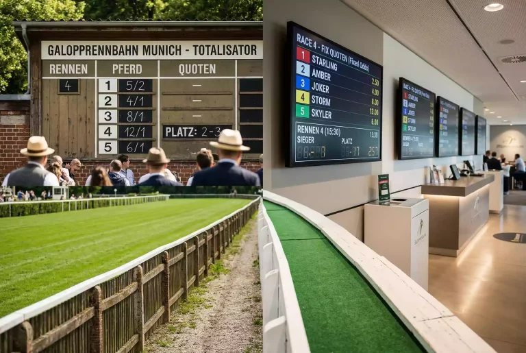 Totalisator vs. Buchmacher bei Pferdewetten